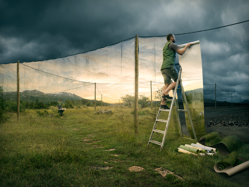 Illustration for article titled The beautiful surreal worlds of Erik Johansson